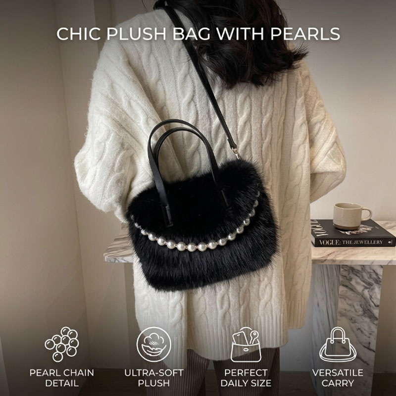 Luxury Plush Faux Fur Mini Squ - Luxury Bags Cute review and price